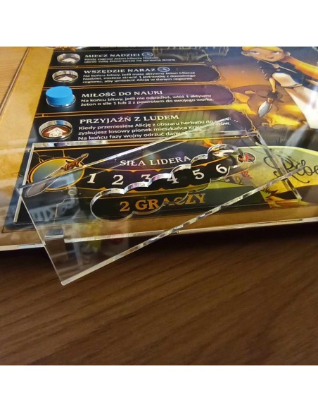 Akrylowa Nakładka do gry Wojna w Krainie Czarów