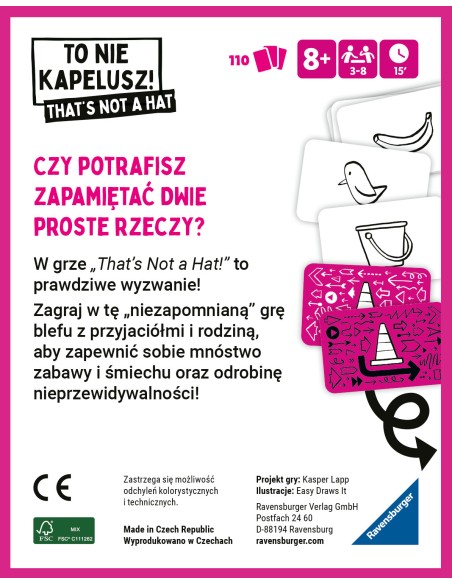 To nie kapelusz!