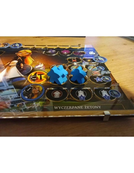 Zestaw Akrylowych nakładek do gry Wojna w Krainie czarów