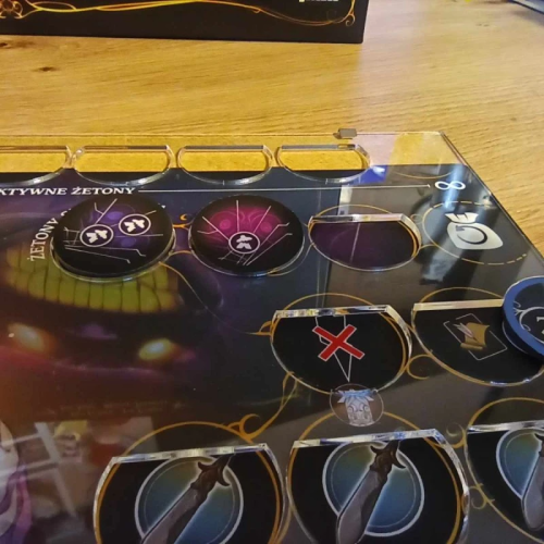 Zestaw Akrylowych nakładek do gry...