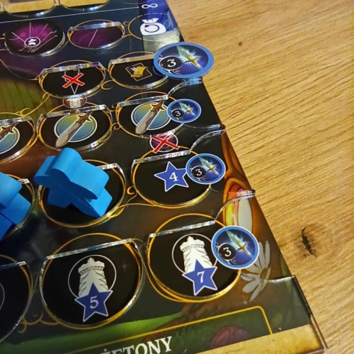 Zestaw Akrylowych nakładek do gry...