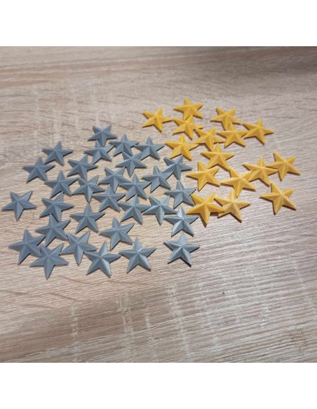 Zestaw plastikowych znaczników osiągnięć do gry Nucleum