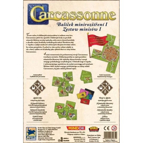 Carcassonne - Zestaw rozszerzeń