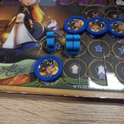 Zestaw Akrylowych nakładek do gry...