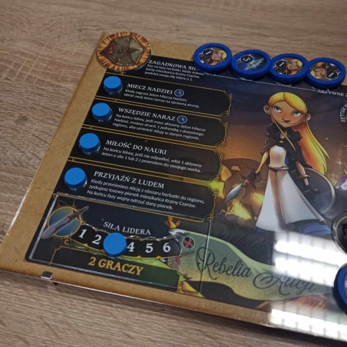 Zestaw Akrylowych nakładek do gry...