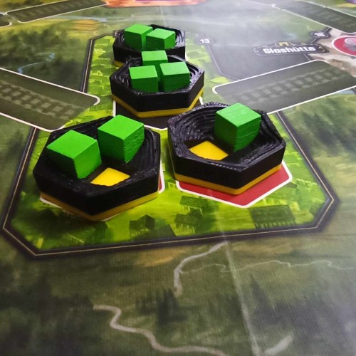 Zestaw plastikowych znaczników...