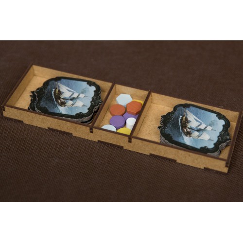 reDrewno Insert pasujący do gry Brass...