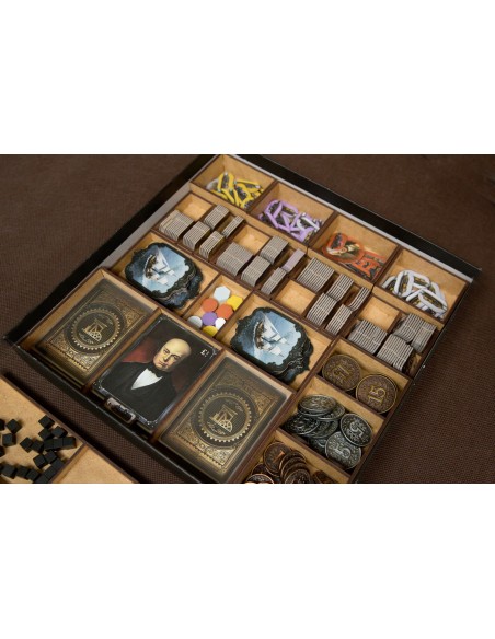 reDrewno Insert pasujący do gry Brass Birmingham / Lancashire