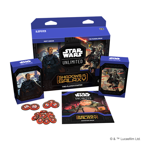 Star Wars: Unlimited Shadows of Galaxy 2-player Starter