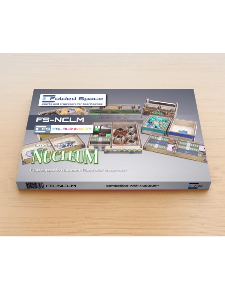 Folded Space: Kolorowy Insert do gry Nucleum