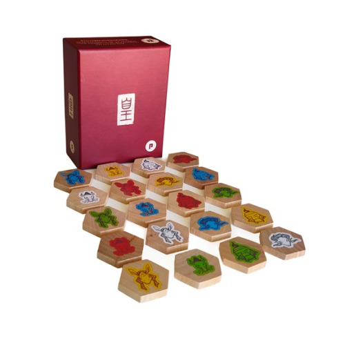 Huang - zestaw drewnianych znaczników...