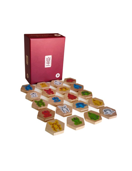 Huang - zestaw drewnianych znaczników przywódców