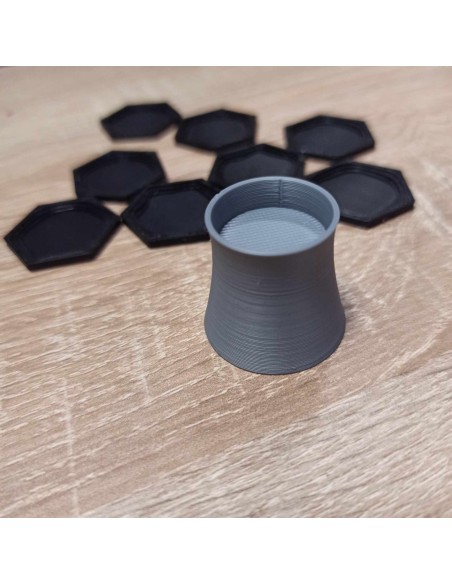 Zestaw plastikowych znaczników kopalni i Elektrownia gry Nucleum: Australia