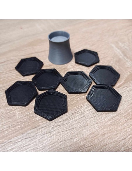 Zestaw plastikowych znaczników kopalni i Elektrownia gry Nucleum: Australia