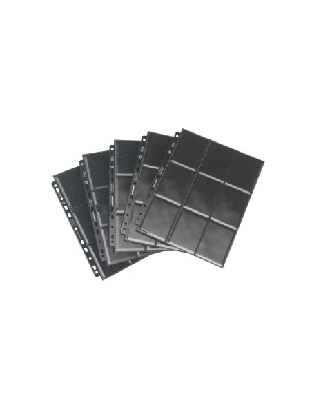 Gamegenic: 18-Pocket Pages Sideloading - Black (10 szt)