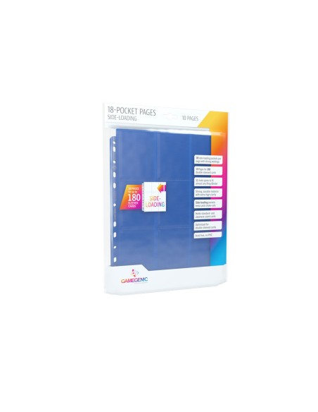 Gamegenic: 18-Pocket Pages Sideloading - Blue (10 szt)