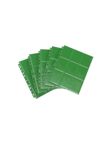 Gamegenic: 18-Pocket Pages Sideloading - Green (10 szt)