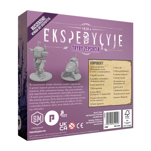 Ekspedycyje: Tryby Zepsucia