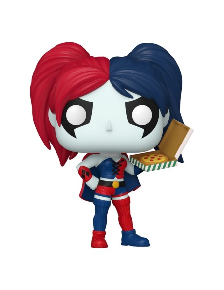 Figurka Funko POP Heroes: Harley Quinn - Harley with Pizza 452