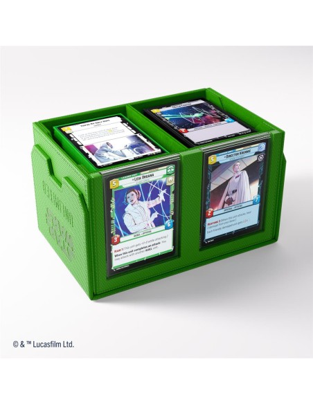 Gamegenic: Star Wars Unlimited - Double Deck Pod - Green