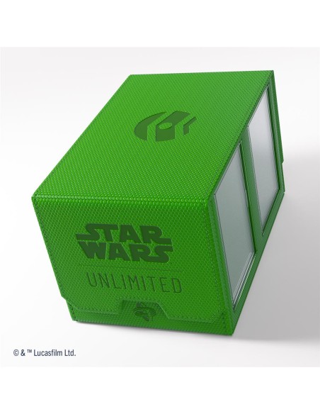 Gamegenic: Star Wars Unlimited - Double Deck Pod - Green