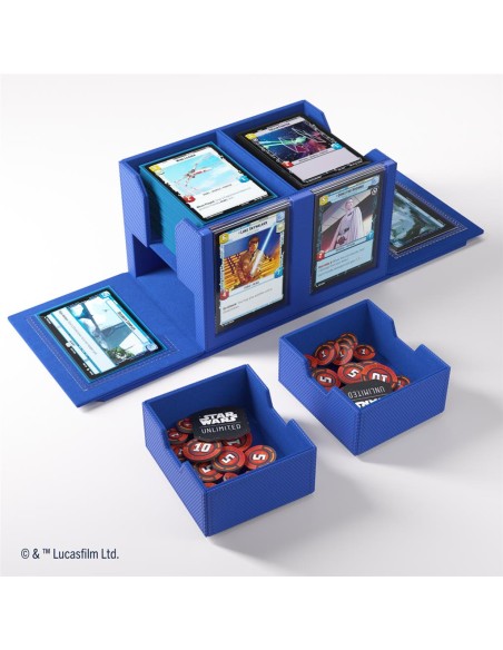 Gamegenic: Star Wars Unlimited - Double Deck Pod - Blue