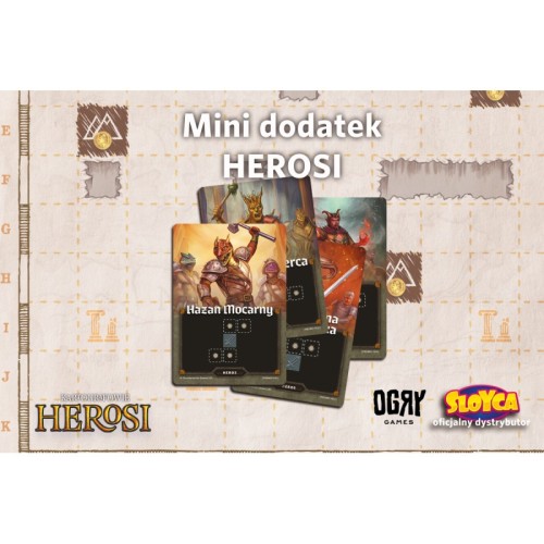 Kartografowie - mini dodatek Herosi