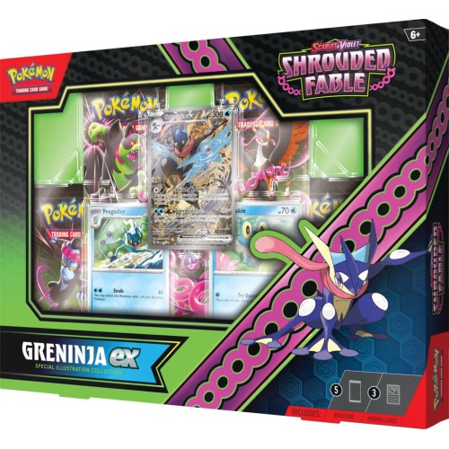 Pokémon TCG: Shrouded Fable - Greninja ex - Special Illustration Collection