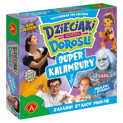 Dzieciaki kontra Dorośli. Super kalambury