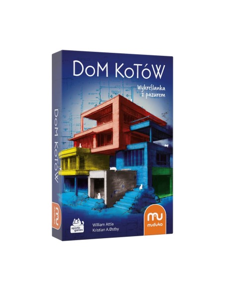 Dom kotów. Wykreślanka z pazurem