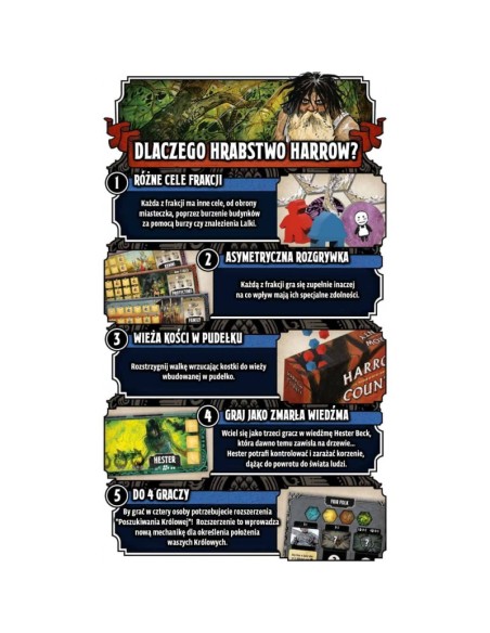 Hrabstwo Harrow + rozszerzenie Poszukiwania Królowej (edycja deluxe)