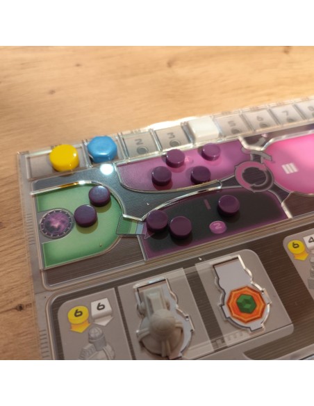 Zestaw 5 akrylowych osłonek do gry Projekt Gaja