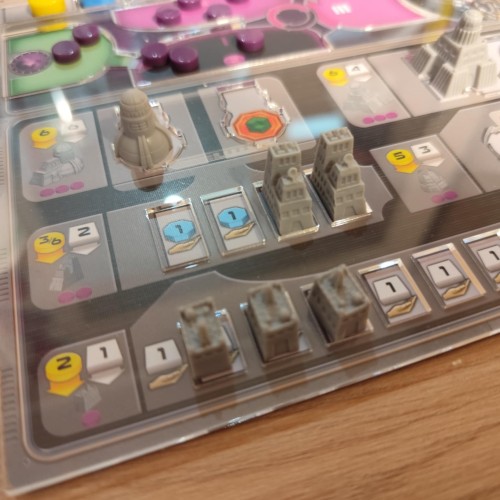 Zestaw 5 akrylowych osłonek do gry...