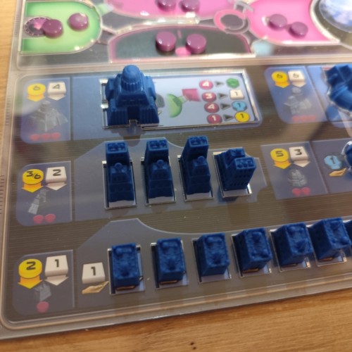 Zestaw 5 akrylowych osłonek do gry...