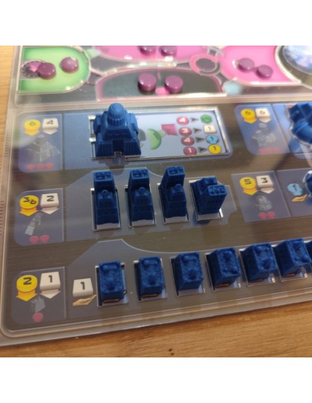 Zestaw 5 akrylowych osłonek do gry Projekt Gaja