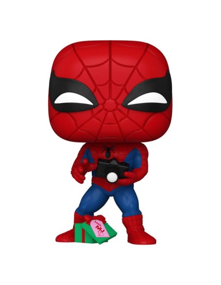Figurka Funko POP Marvel: Holiday Spiderman w/Open gift 1441