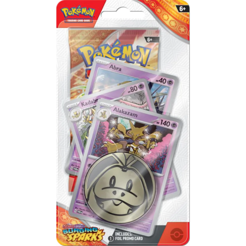 Pokémon TCG: Scarlet & Violet - Surging Sparks - Premium Checklane Blister Alakazam