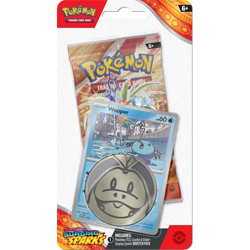 Pokémon TCG:  Surging Sparks - Checklane Blister Wooper