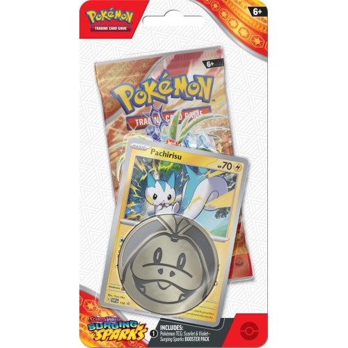 Pokémon TCG:  Surging Sparks - Checklane Blister Pachirisu