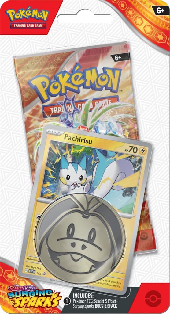 Pokémon TCG: Surging Sparks - Checklane Blister Pachirisu