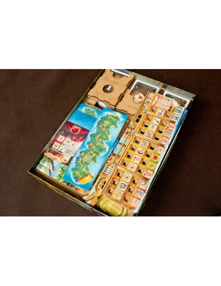 reDrewno Insert pasujący do gry Piraci z Maracaibo