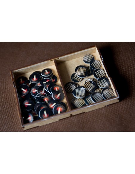 reDrewno Insert pasujący do gry Neuroshima HEX 3.0: Rok Molocha edycja 2024