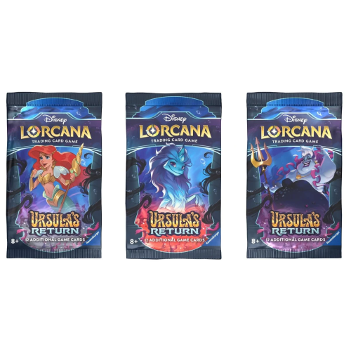 Disney Lorcana TCG S04 Ursula’s Return Booster - Zestaw Dodatkowy 12 kart (zawieszka)