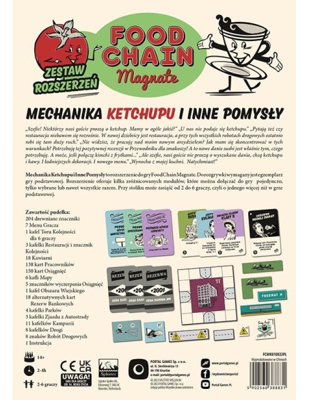 Food Chain Magnate: Mechanika Ketchupu i Inne Pom.