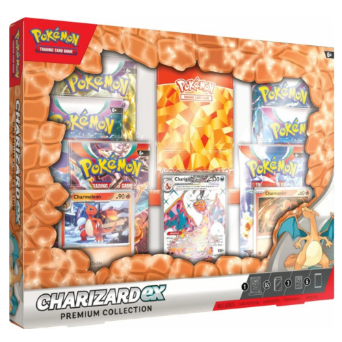 Pokemon TCG, Zestaw Ex Premium Collection Box - Charizard