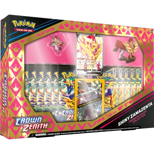 Pokemon TCG: Crown Zenith Premium Figure Collection - Zamazenta Box