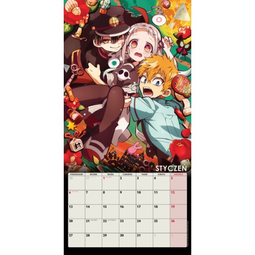 Hanako - kalendarz ścienny 2025