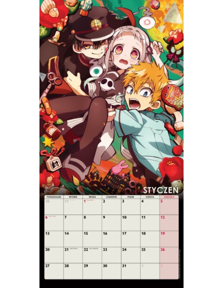 Hanako - kalendarz ścienny 2025