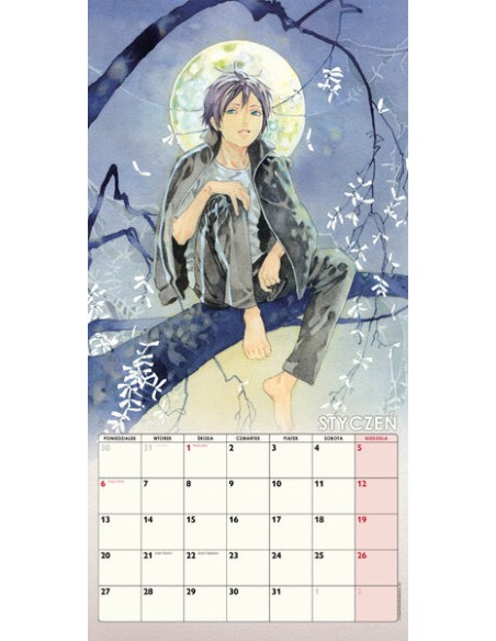 Noragami - kalendarz ścienny 2025