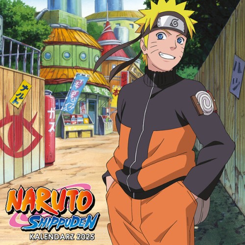 Naruto Shippuden - kalendarz ścienny 2025